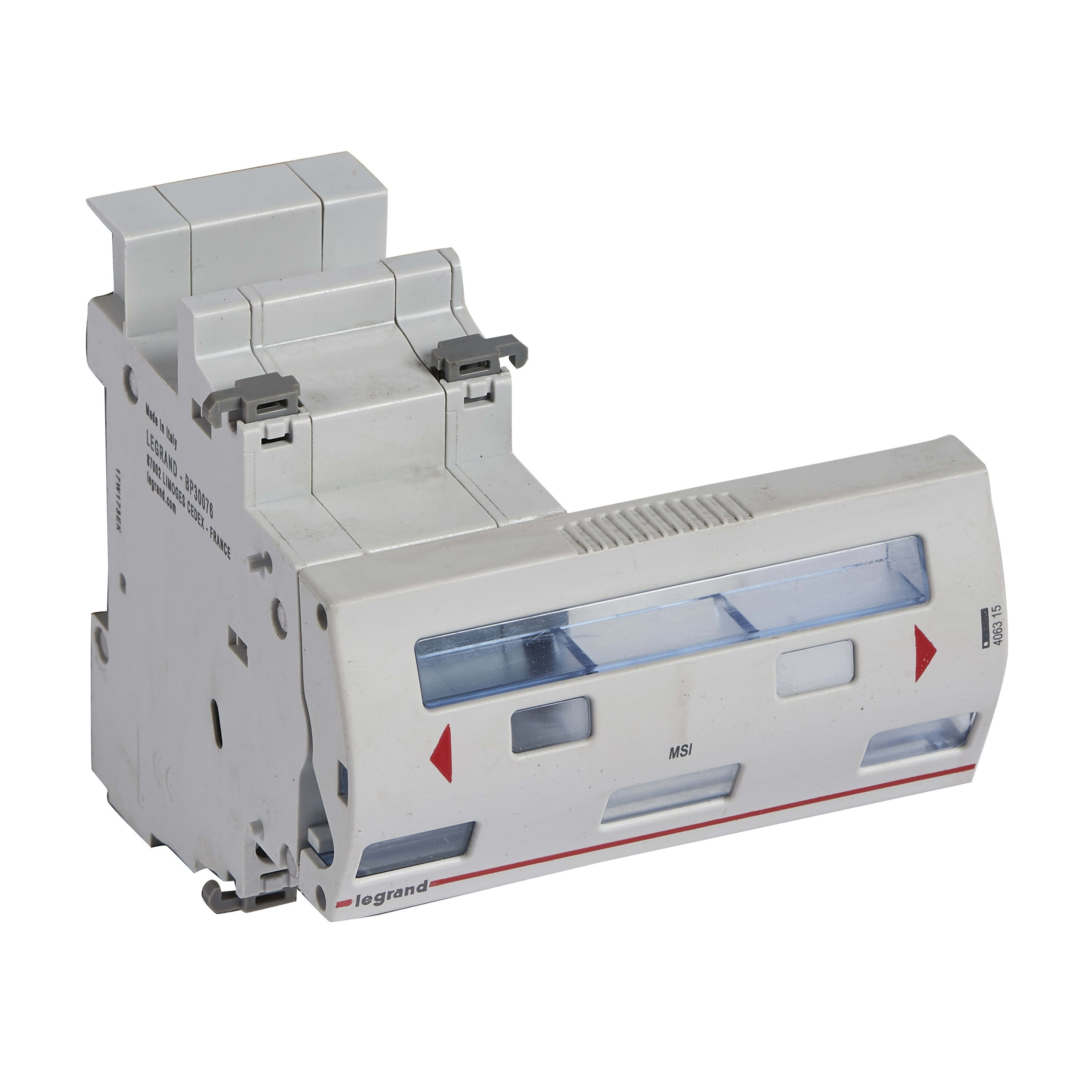 Legrand - Inverseur de source manuel - pour DX3 ou DX3-IS 3 pôles ou 3 modules