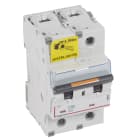 Legrand - Disjoncteur DX3 25kA arrivée haute/départ bas vis 2P 80A -courbe C - 3 mod