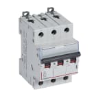 Legrand - Disjoncteur DX3 25kA arrivée haute/départ bas vis 3P 3A - courbe Z - 3 mod