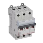 Legrand - Disjoncteur DX3 25kA arrivée haute/départ bas vis 3P 6A - courbe Z - 3 mod