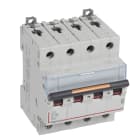 Legrand - Disjoncteur DX3 25kA arrivée haute/départ bas vis 4P 16A - courbe Z - 4 mod
