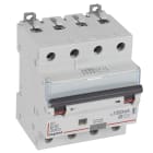 Legrand - Disjoncteur différentiel DX36000 vis 4P 400V~ 10 A type AC 1000mA 10kA courbe B