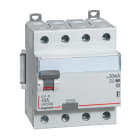 Legrand - Interrupteur différentiel DX3-ID haut/bas vis - 4P 400V~ 40A F 30mA - 4 modules