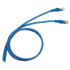 Legrand - Cordon souple multimédia S/FTP pour module de brassage 413104 - longueur 0,2m