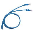 Legrand - Cordon souple multimédia S/FTP pour module de brassage 413104 - longueur 0,4m