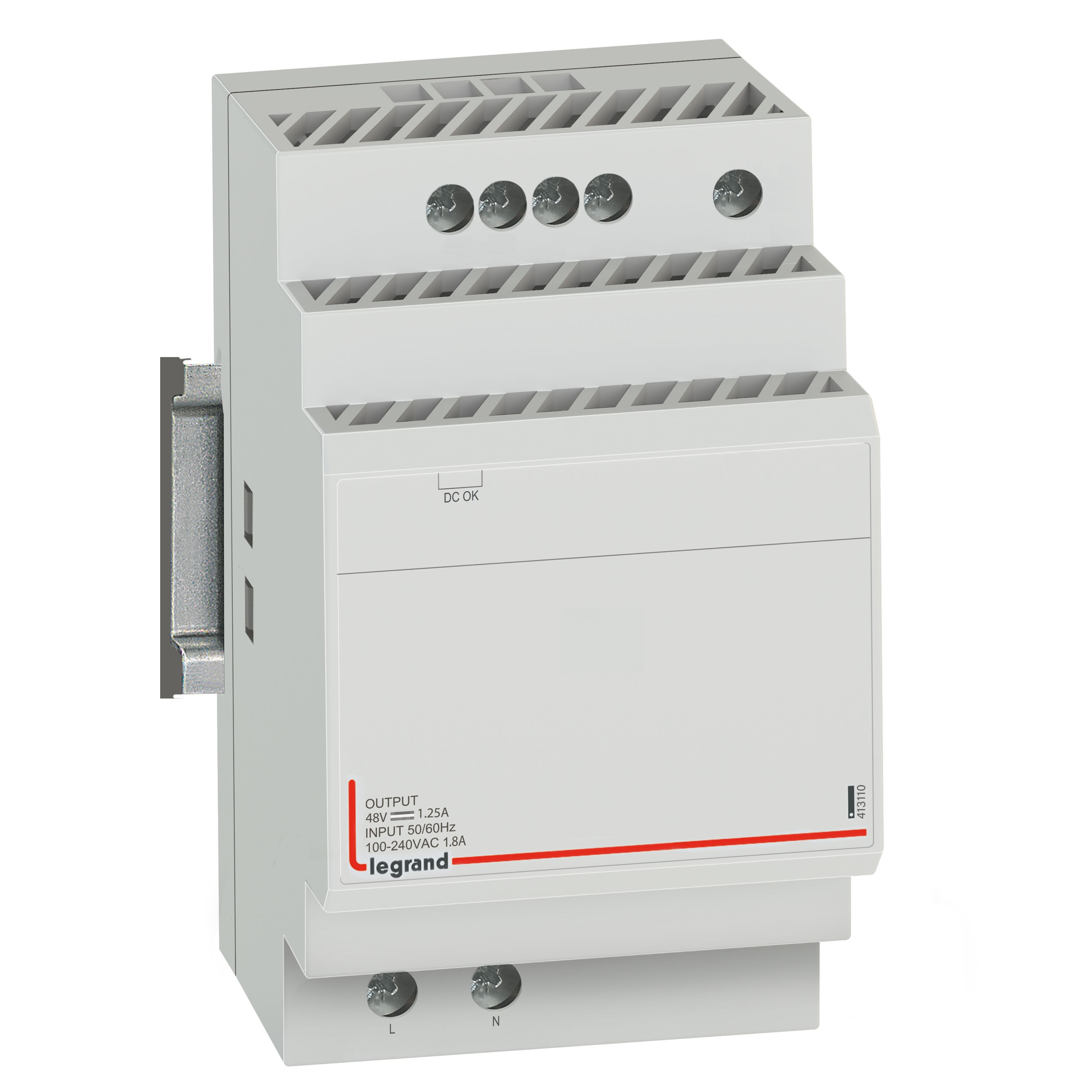 Legrand - Alimentation modulaire 60W 48V pour switch PoE