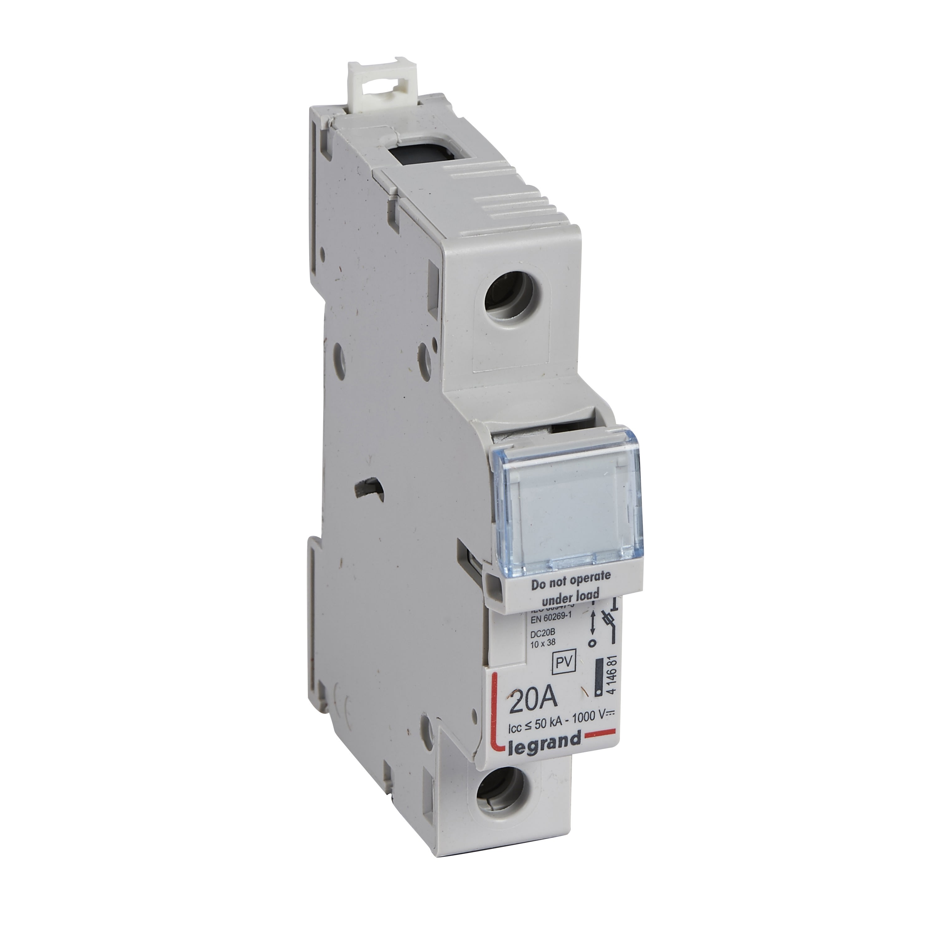 Legrand - Coupe-circuit 1000 V= pour application photovoltaïque - 1 pôle - 1 module