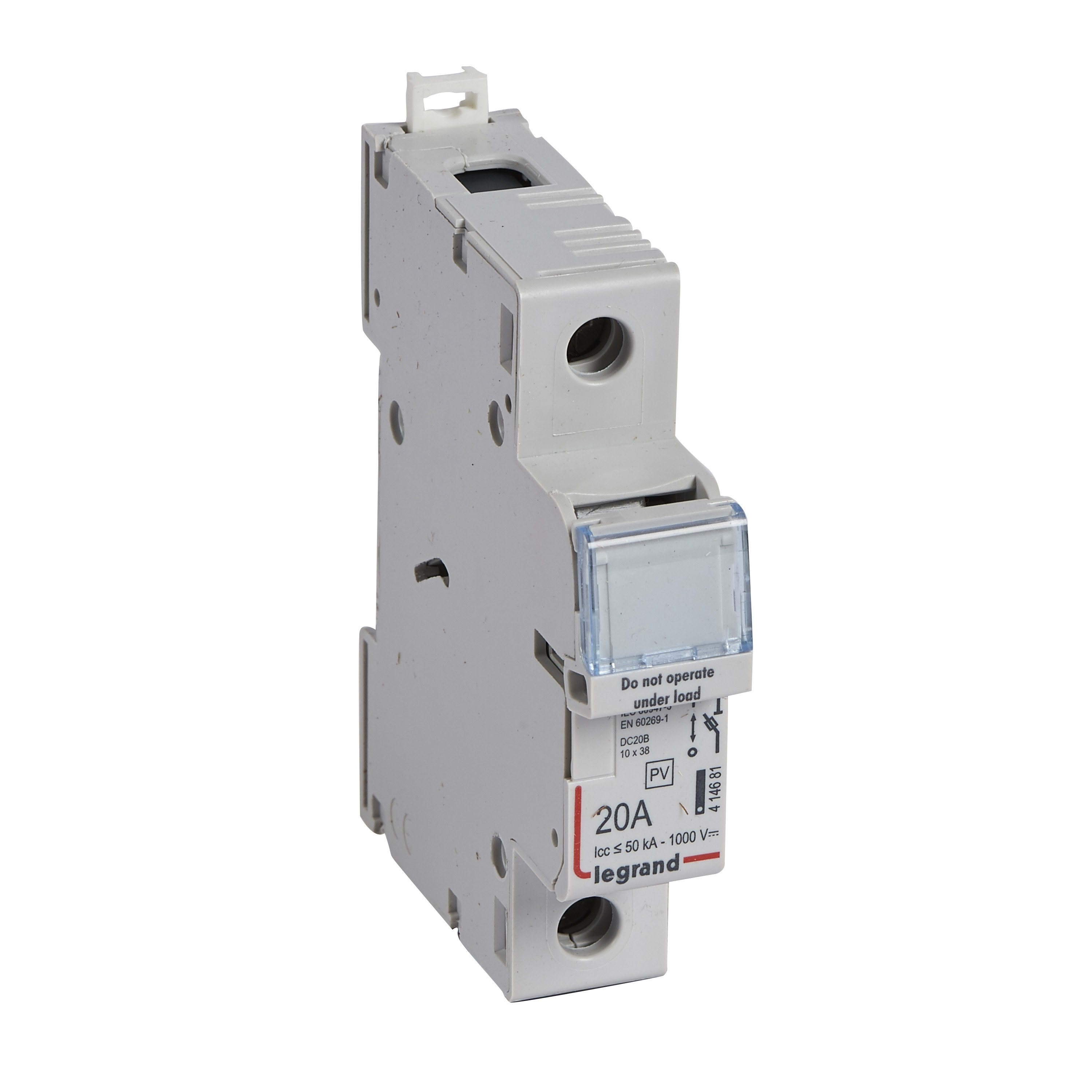 Legrand - Coupe-circuit 1000 V= pour application photovoltaïque - 1 pôle - 1 module
