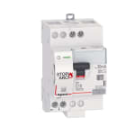 Legrand - Disjoncteur diff. DX3 STOP ARC 4500 arrivée/départ vis 1P+N 10A 30mA courbe C