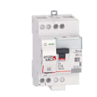 Legrand - Disjoncteur diff. DX3 STOP ARC 4500 arrivée/départ vis 1P+N 16A 30mA courbe C