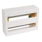 Legrand - Coffret basique Drivia 18 modules à équiper 250x355mm avec 2 rails DIN
