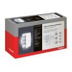 Legrand - Prêt à poser coffret multimédia Optimum auto Gigabit Drivia 18 - TV sur RJ