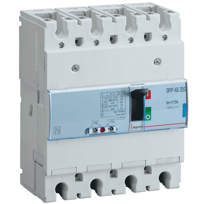 Legrand - Disjoncteur de branchement version Enedis DPX3250AB 240A 4P