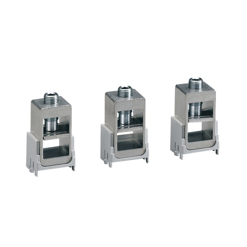 Legrand - Jeu de 3 bornes à cage grande capacité pour DPX3250