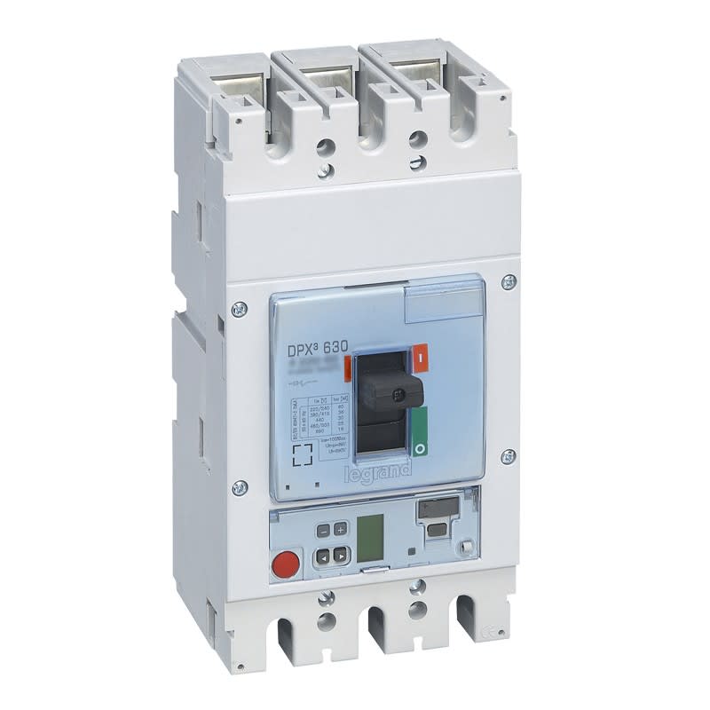 Legrand - Disjoncteur électronique S2 DPX3630 pouvoir de coupure 70kA 400V~ - 3P - 400A