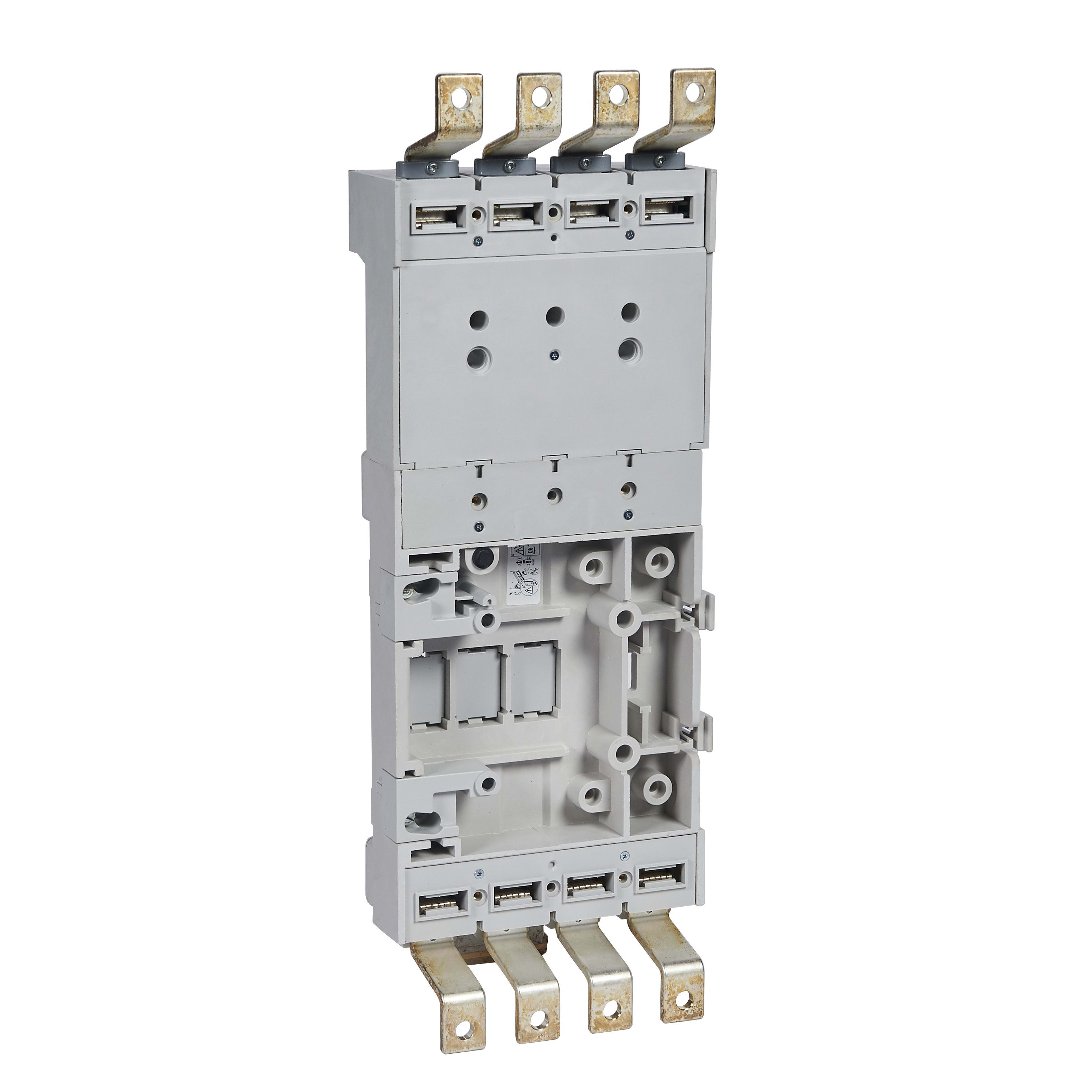 Legrand - Base prises avant DPX3630 4P - bloc diff rendu extractible - bornes spéciales