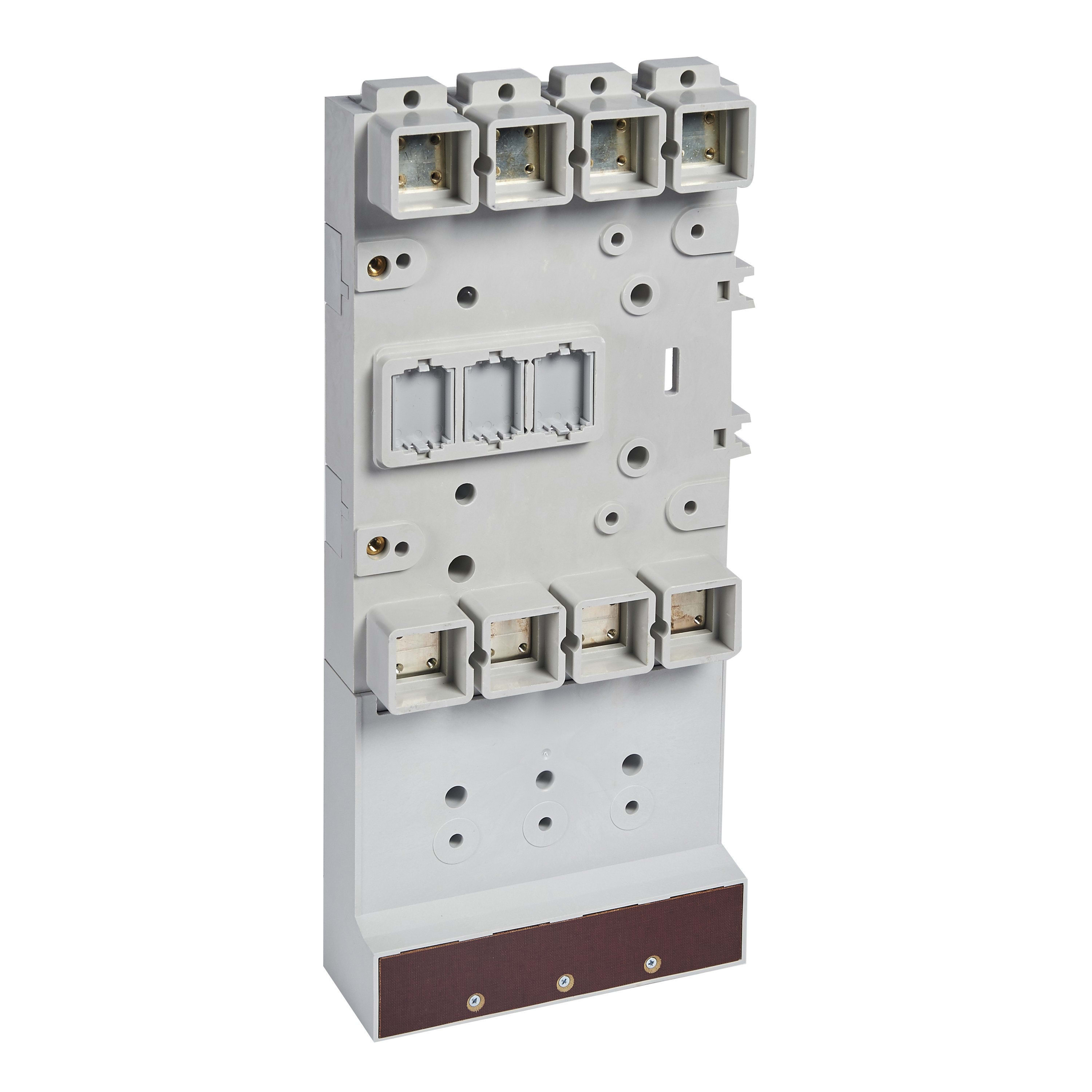Legrand - Base prises arrière méplat DPX3630 - bloc diff extractible - bornes spéciales