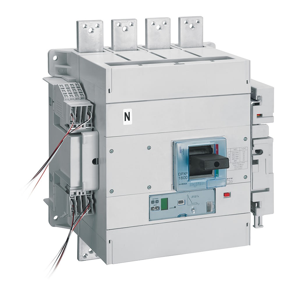 Legrand - Disjoncteur électronique Sg DPX31600 pouvoir de coupure 36kA 400V~ - 4P - 1600A