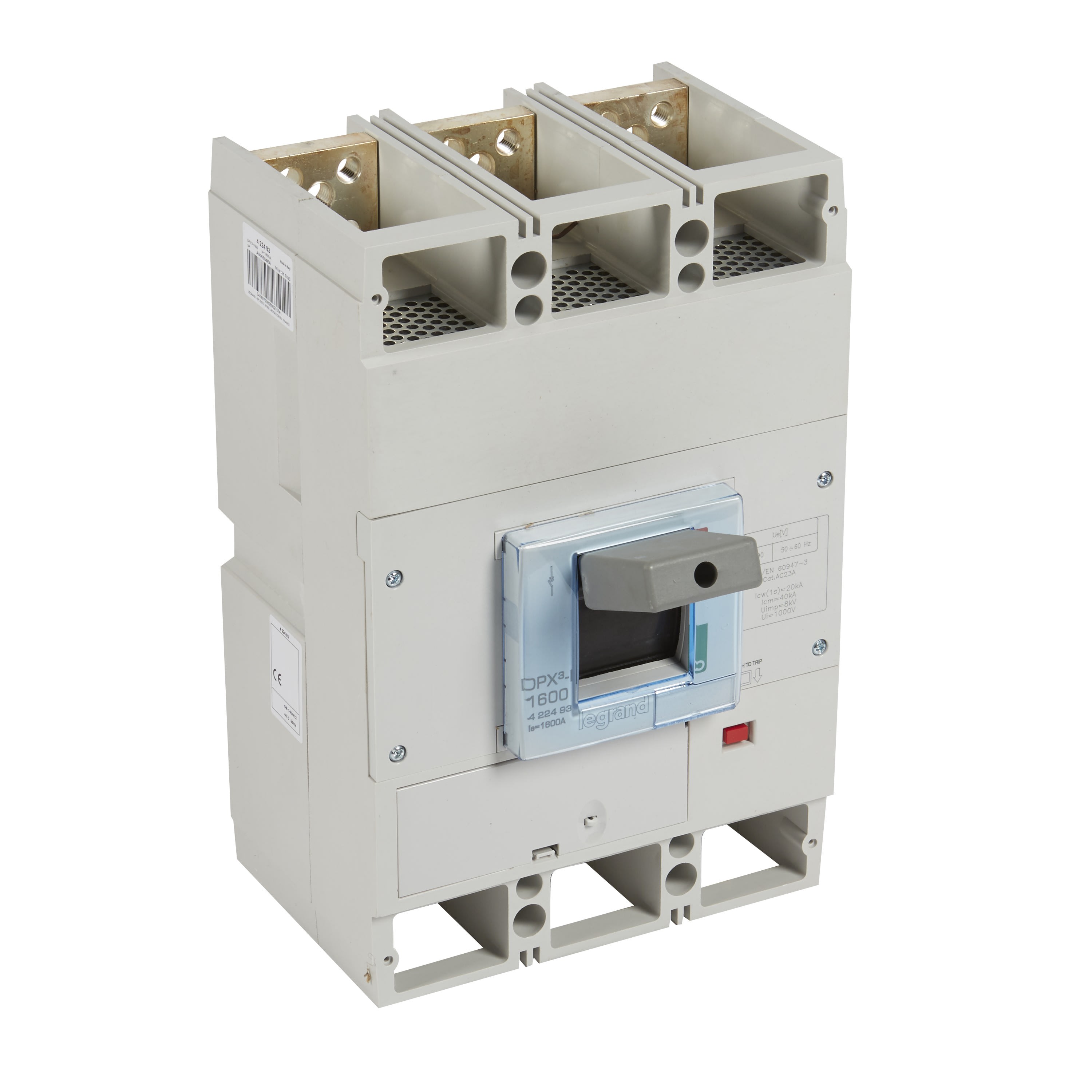Legrand - Interrupteur à déclenchement libre DPX3-I1600 - 3P - 1600A