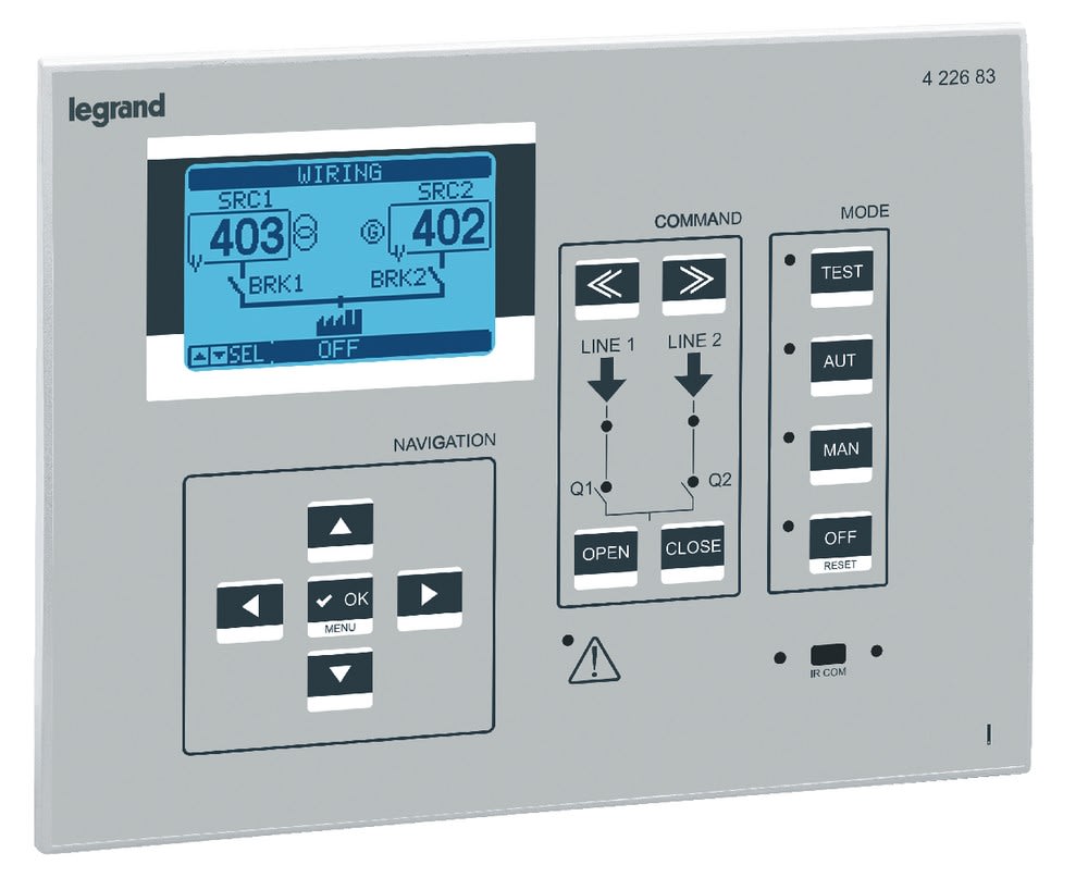 Legrand - Boîtier d'automatisme pour la gestion avancée de 3 disj. 8 entrées et 7 sorties