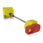 Legrand - Commande rotative déportée d'urgence pour DPX3250 HP - rouge/jaune