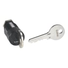 Legrand - Barillet à clé et clé plate marquage EL43525 pour DPX3HP débro et commande