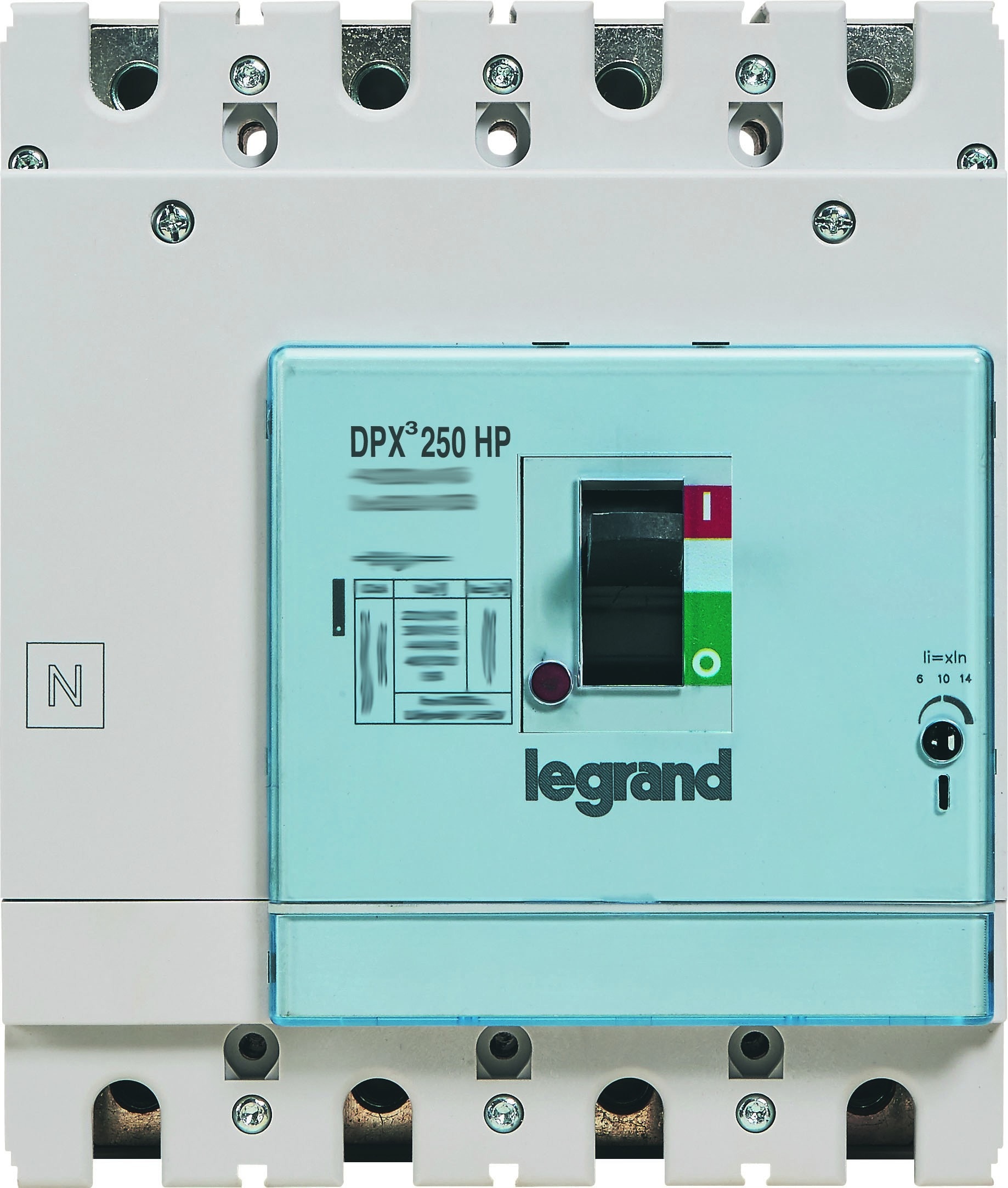 Legrand - Disjoncteur DPX3250HP magnétique seul pouvoir de coupure 50kA 4P 100A
