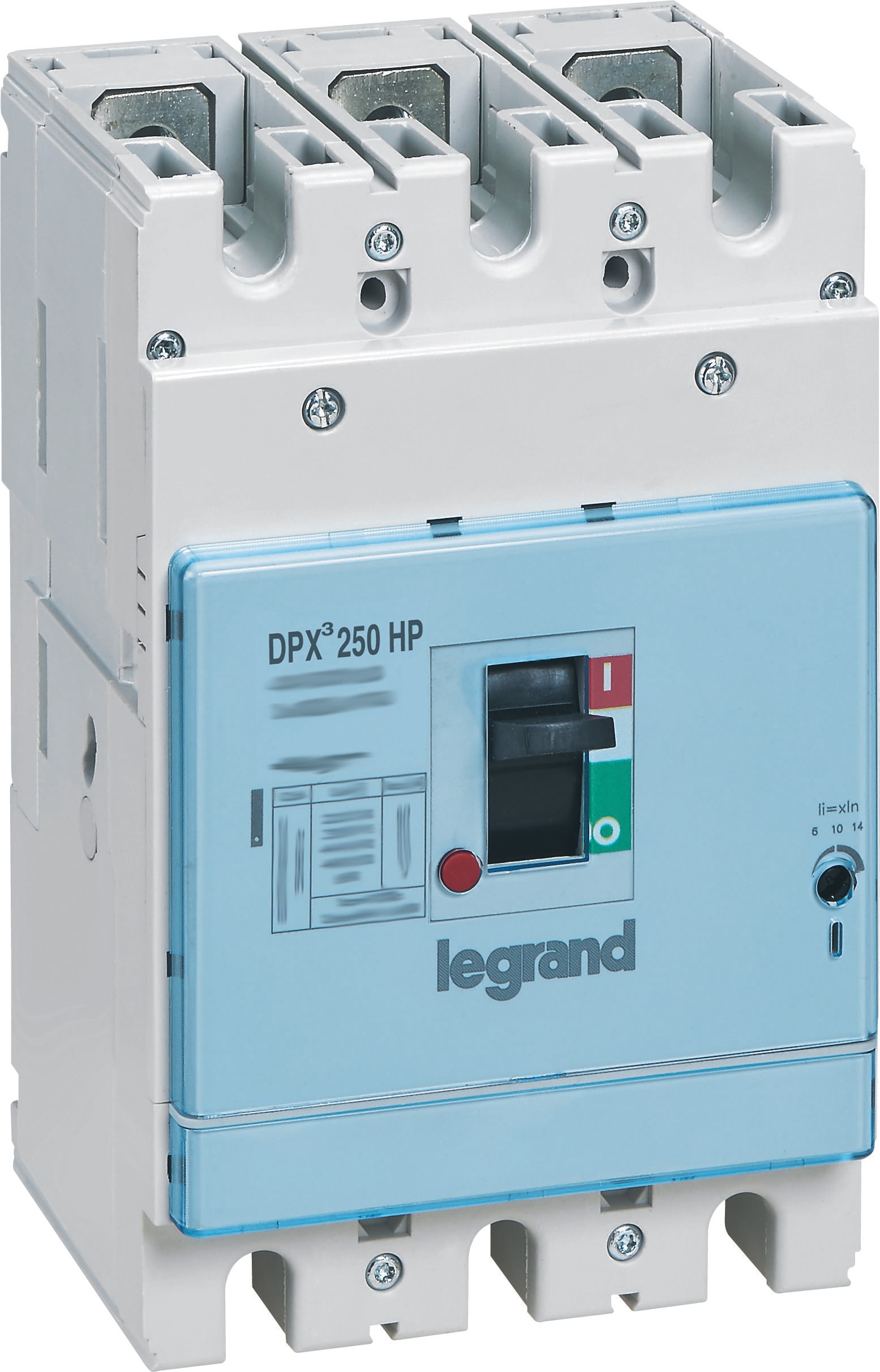 Legrand - Disjoncteur DPX3250HP magnétique seul pouvoir de coupure 70kA 3P 32A