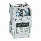 Legrand - Déclencheur 230V AC/DC DPX3 250 ouverture rapide <50ms pour disjoncteur 1000V