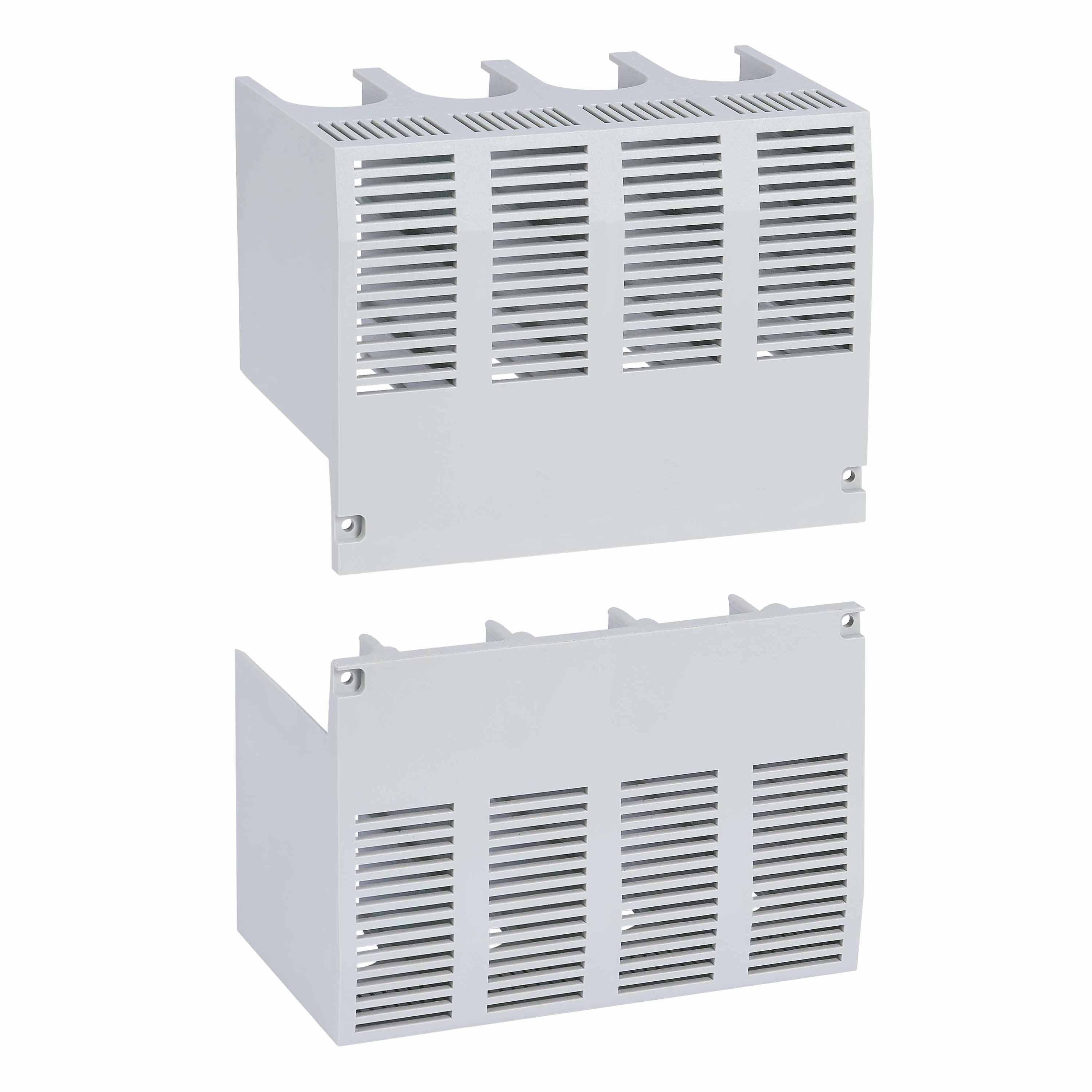Legrand - Couvercle de bornes DPX3 250 1000V 4P plastique sans halogène IP30 gris