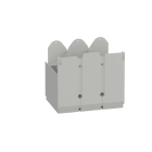 Legrand - Cache-bornes 3P - IP30 - DPX3 400 1000 V~
