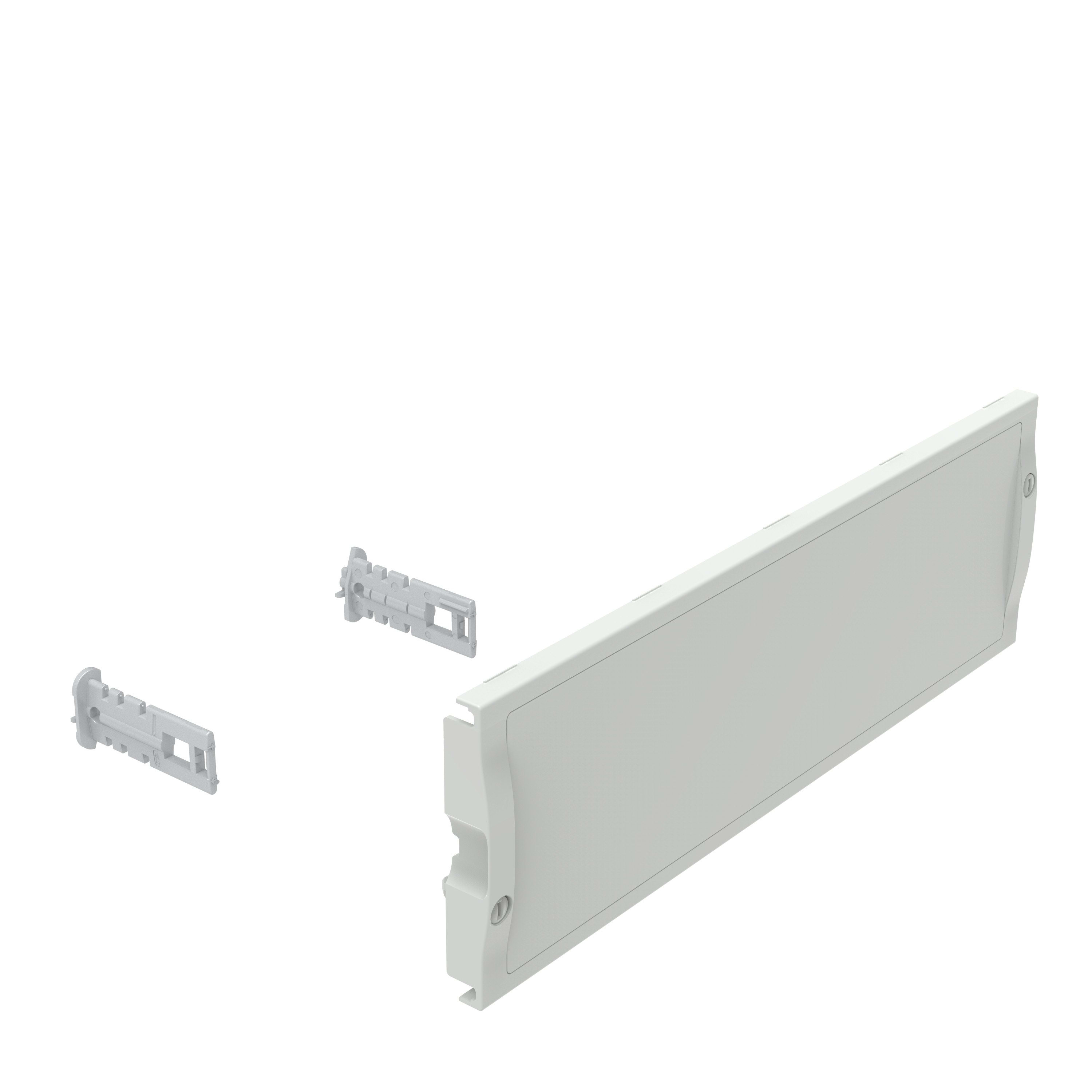 Legrand - Plastron plein plastique pour chassis à composer - haut 150mm largeur 500mm