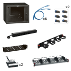 Legrand - Pack tertiaire de proximité 19pouces à partir de 6 liens RJ45