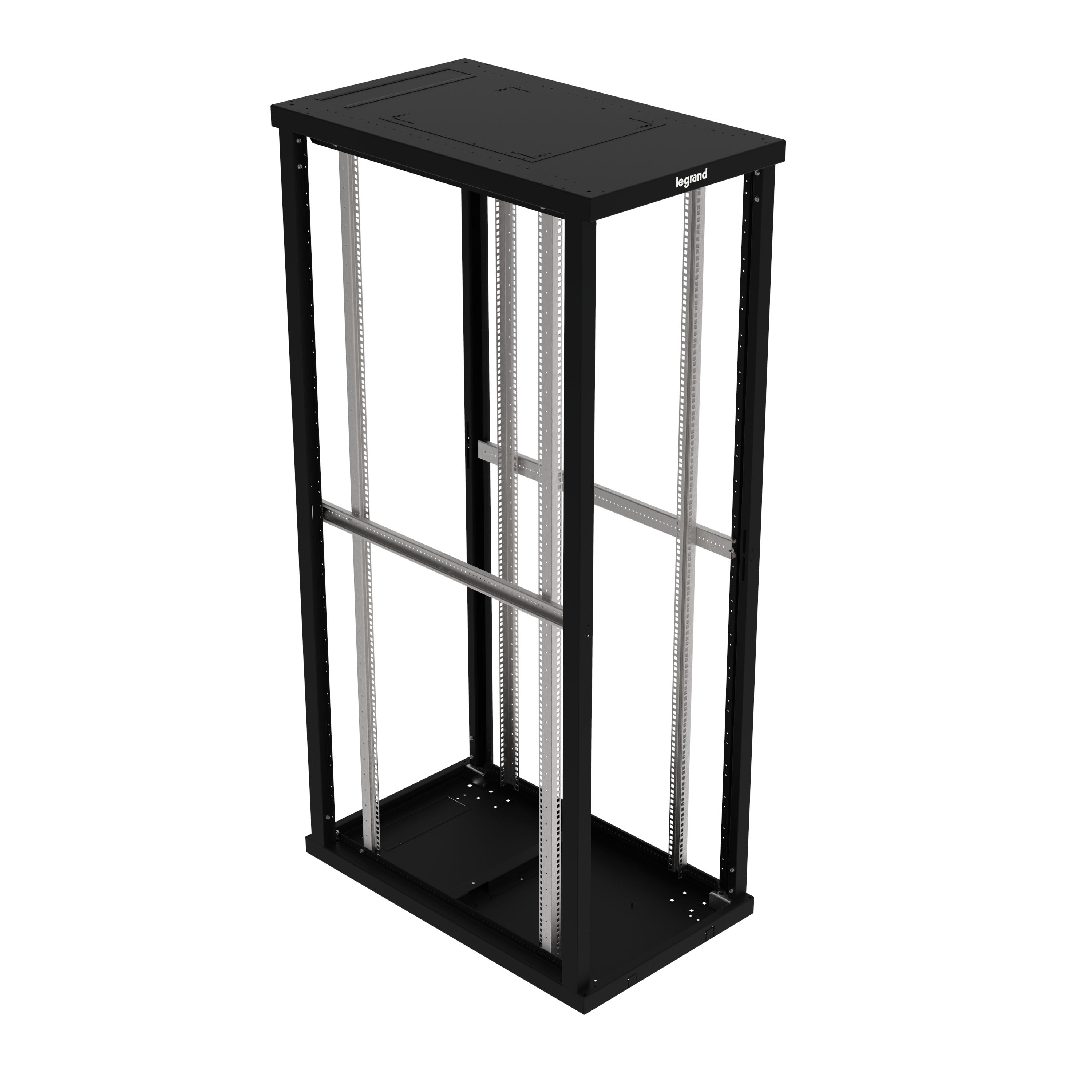 Legrand - Baie serveur Linkeo 19pouces 42U 2052x600x1000mm sans porte et panneaux latéraux