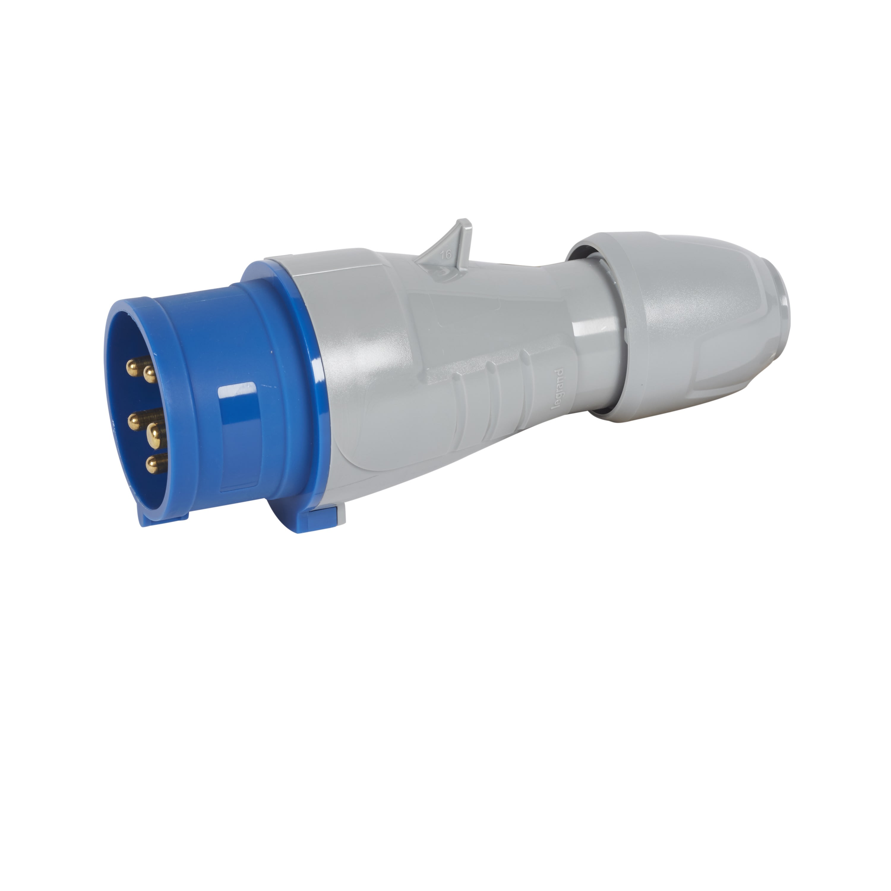 Legrand - Fiche droite 4P+T - IP44 - 200V à 250V 16A