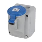 Legrand - Socle saillie P17 4P+T 16A 200/250V - IP44