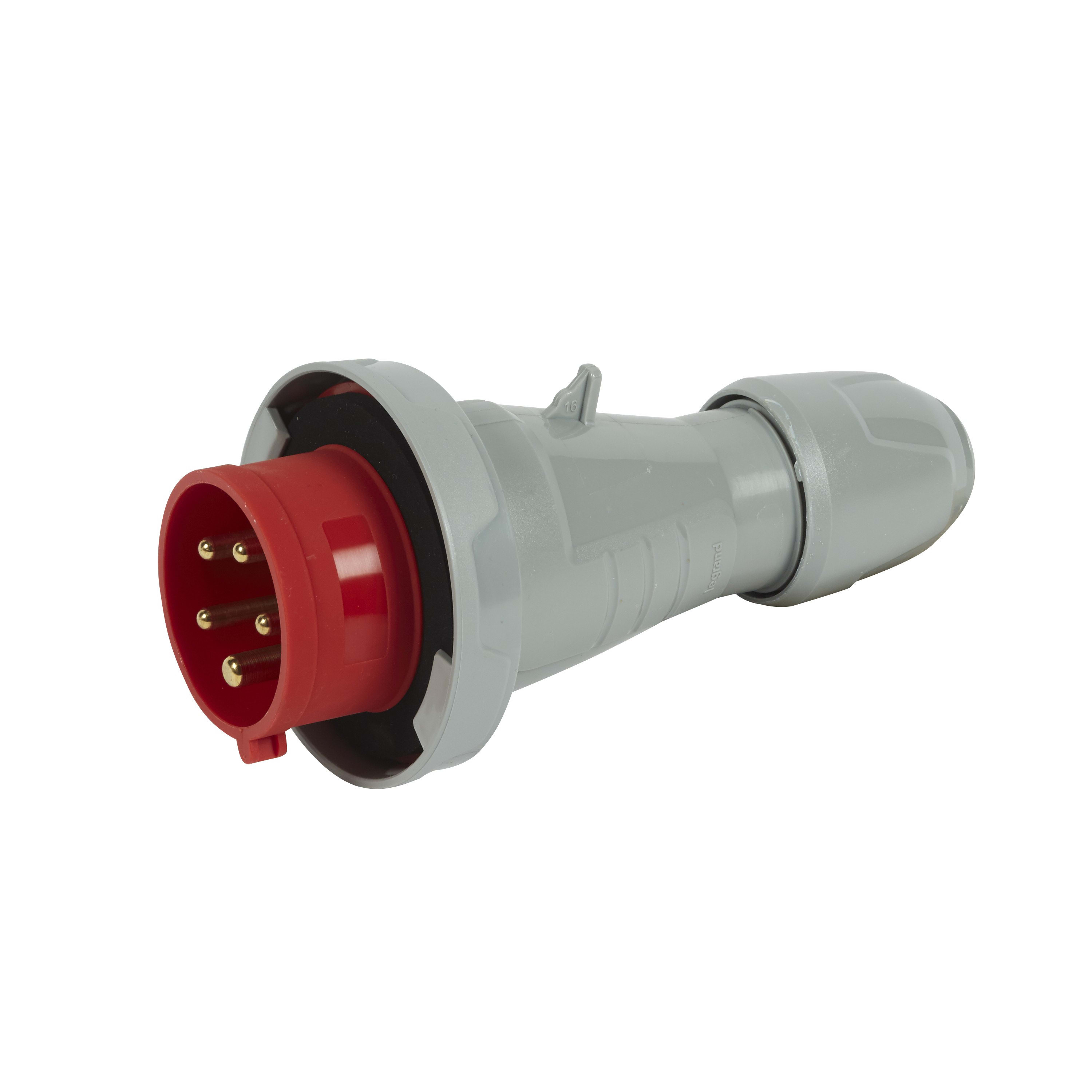 Legrand - Fiche mobile droite P17 IP66/67 16A - 380V~ à 415V~ - 3P+N+T