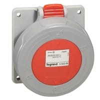 Legrand - Prise à entraxes unifiés P17 IP66/67 32A - 380V~ à 415V~ - 3P+T