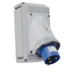 Legrand - Socle de connecteur P17 2P+T 63A 230V IP67