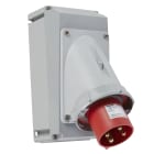Legrand - Fiche inclinée P17 IP66/67 63A - 380V~ à 415V~ - 3P+T