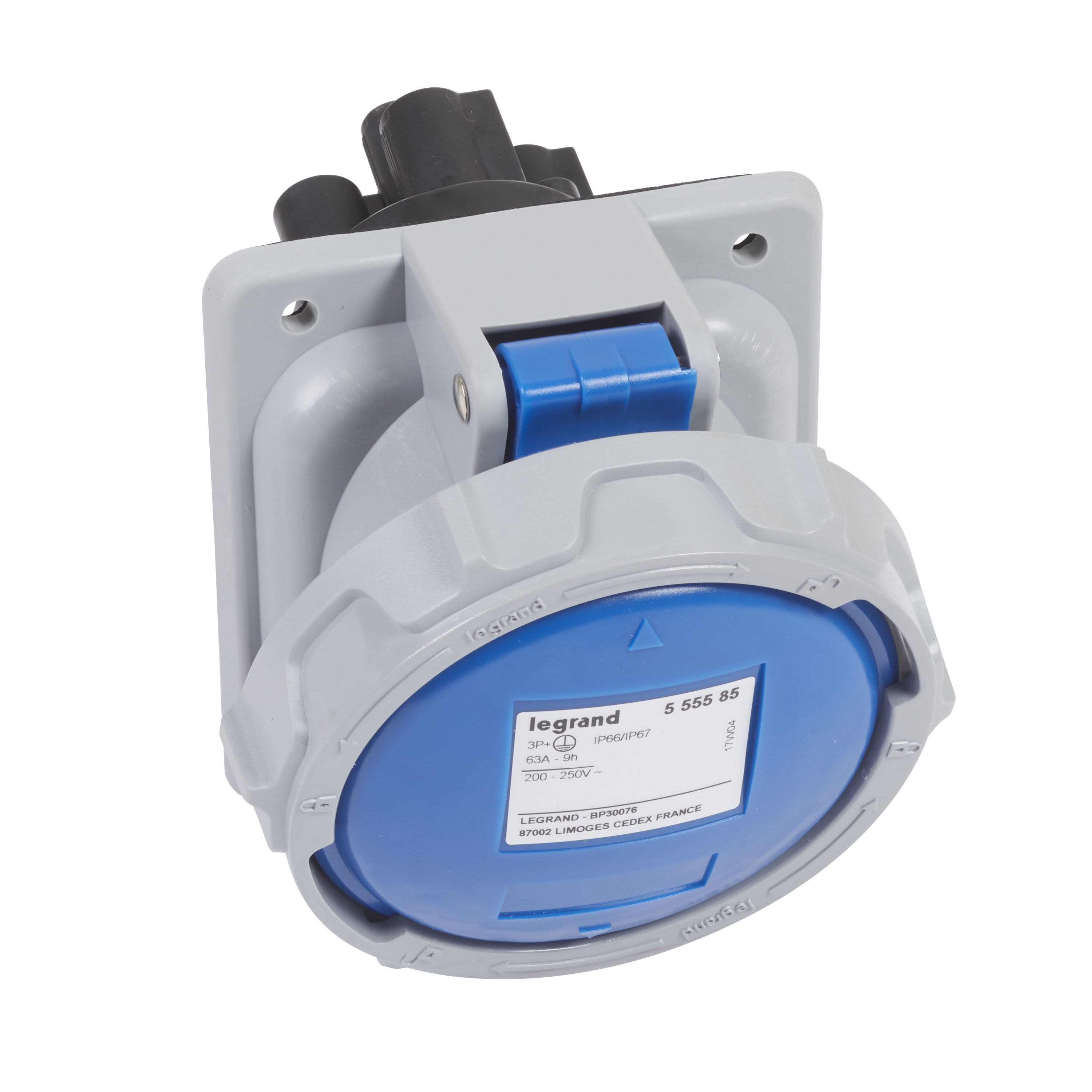 Legrand - Socle de tableau 3P+T P17 63A 230V IP66/67