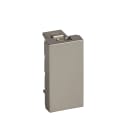 Legrand - Obturateur 1 module Arteor carré champagne