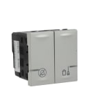 Legrand - Commande Artéor Ne pas Déranger et Faire la Chambre Soft Alu