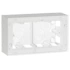 Legrand - SURFACE BOX 4 MODULES F/B BS INDE HORIZ/VERTWH ITE