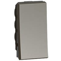 Legrand - 10AX SWITCH SP 1 WAY 1 MODULE ARTEOR CARRE MAGNES IUM