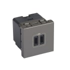 Legrand - ARTEOR CHARGEUR 2 MODULES 2 USB C+C 3A 15W MG