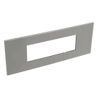 Legrand - PLAQUE DE FINITION ARTEOR 6M ITALIE ET US CARRE MAGNESIUM