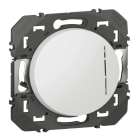 Legrand - Poussoir lumineux à équiper d'un voyant dooxie finition blanc