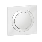Legrand - Interrupteur ou va-et-vient dooxie IP44 10AX livré avec plaque carrée blanche