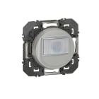 Legrand - Détecteur mural universel dooxie 3 fils 500W LED finition Alu